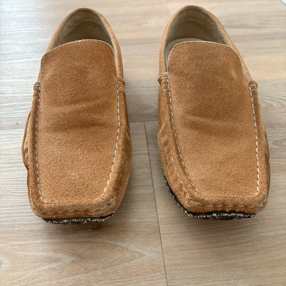 GH Bass Earth Tan Faux Suede Men\'s Slip-On Loafers size 11 main image 6